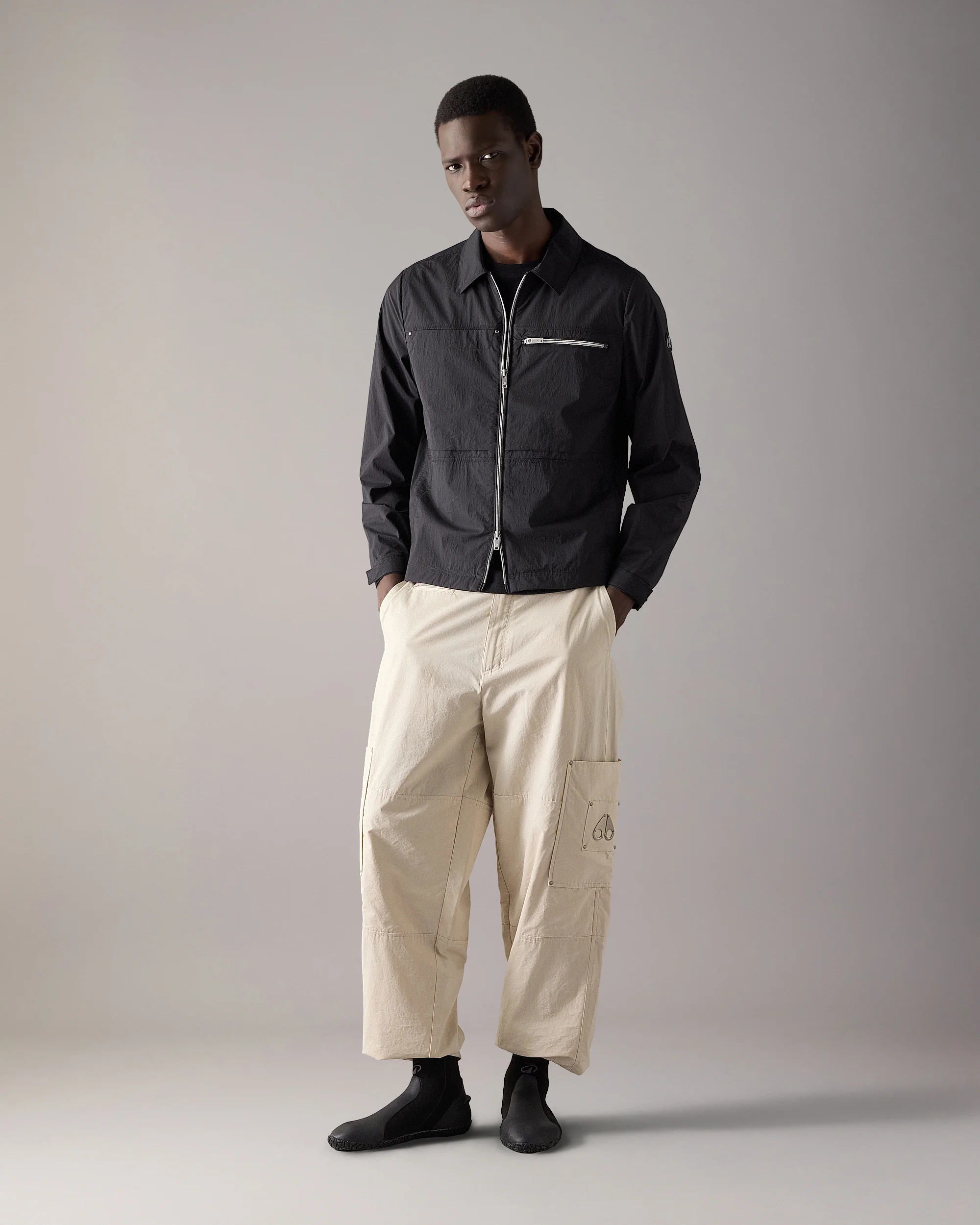 TOP FLIGHT SHIRT JACKET-DUSTY JADE