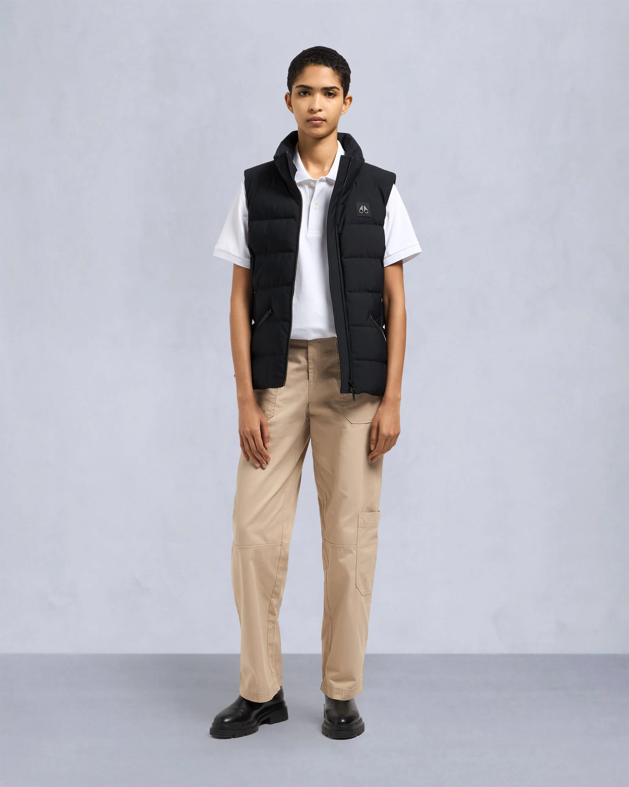 NYLUXE KOUSSI VEST-BLACK