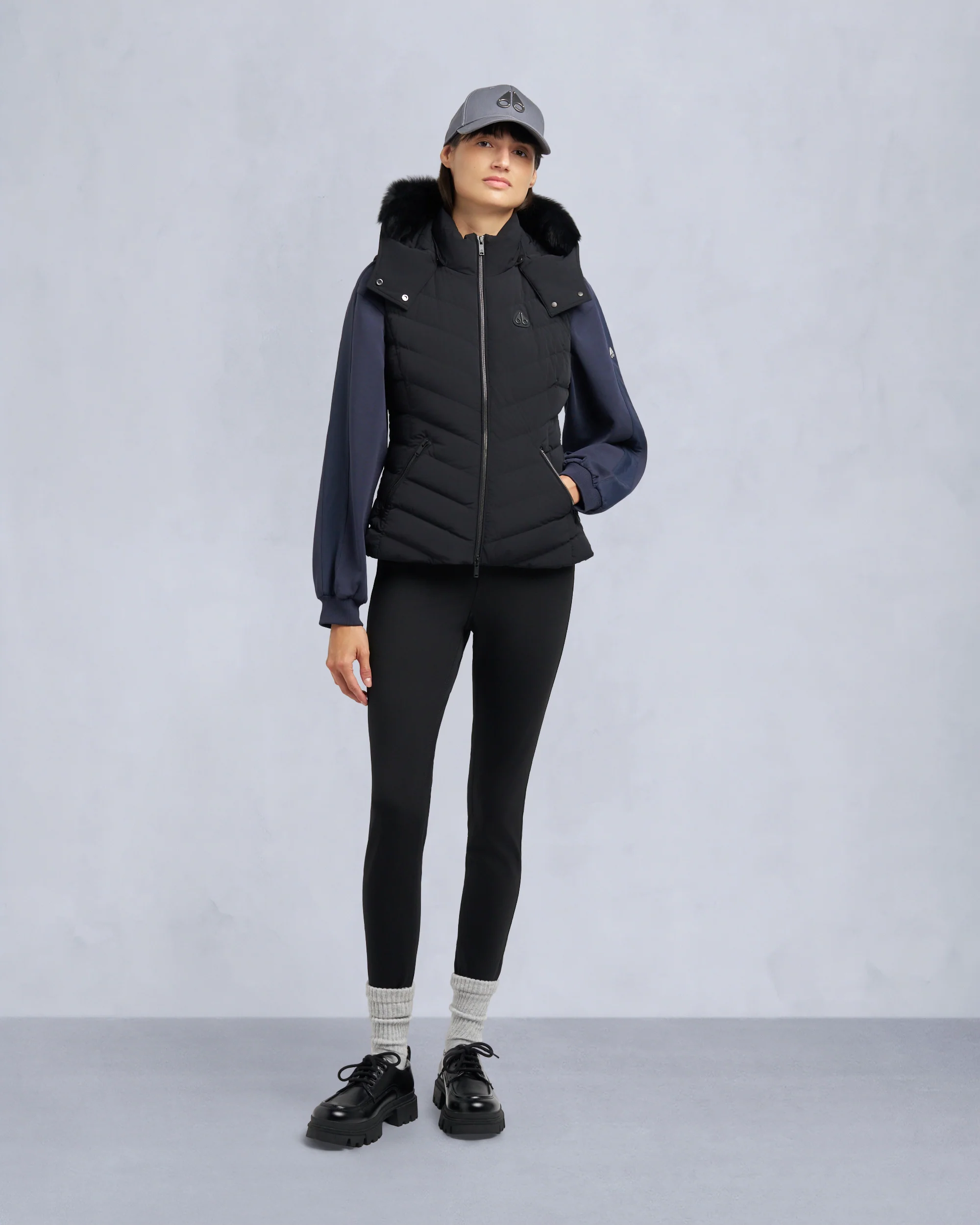 ELORA VEST-BLACK/BLACK