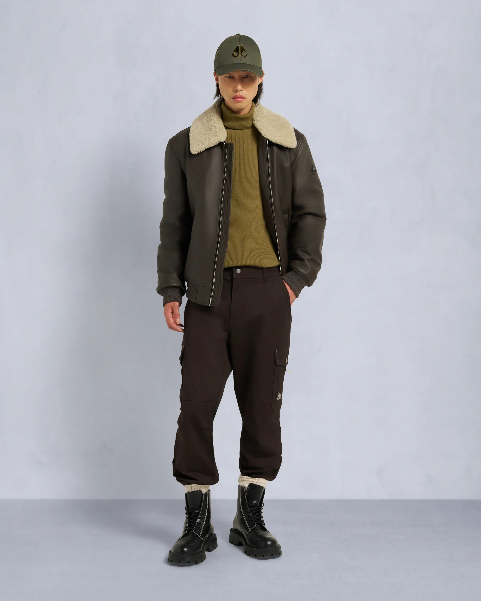 TOBA BOMBER JACKET-ESPRESSO