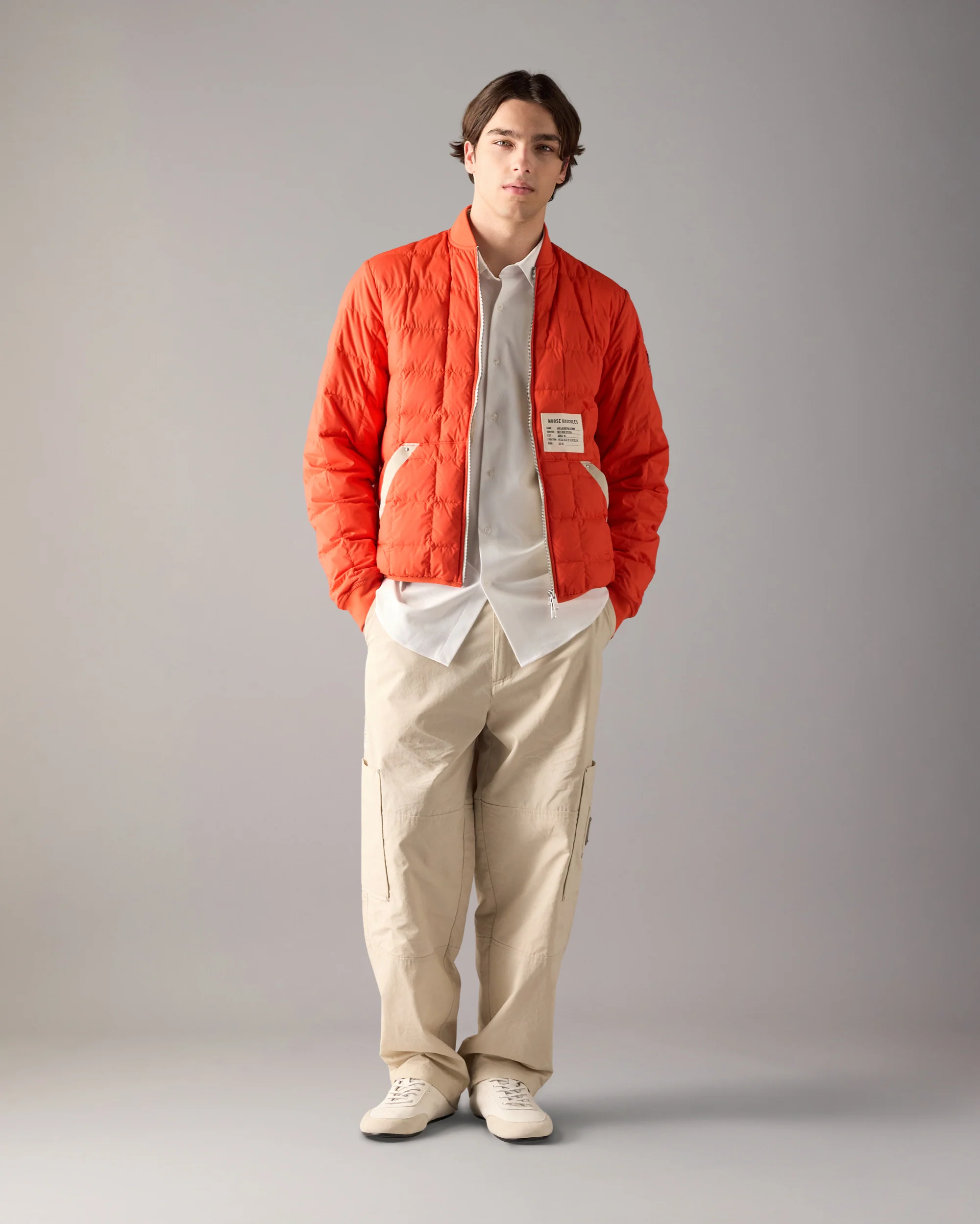 TRANSIT LINER BOMBER JACKET -SPRITZ