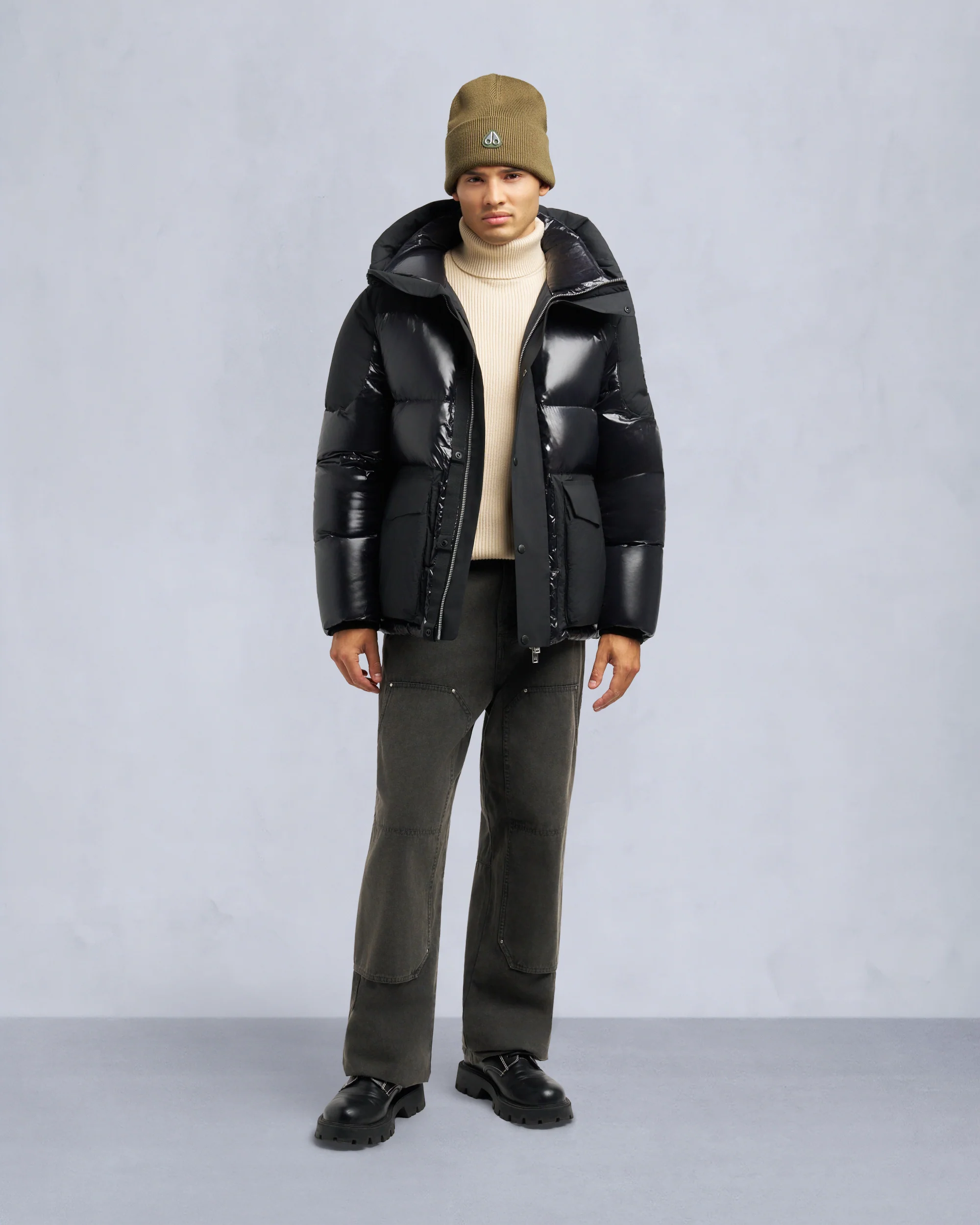 BRIAR 3Q PUFFER-ESPRESSO