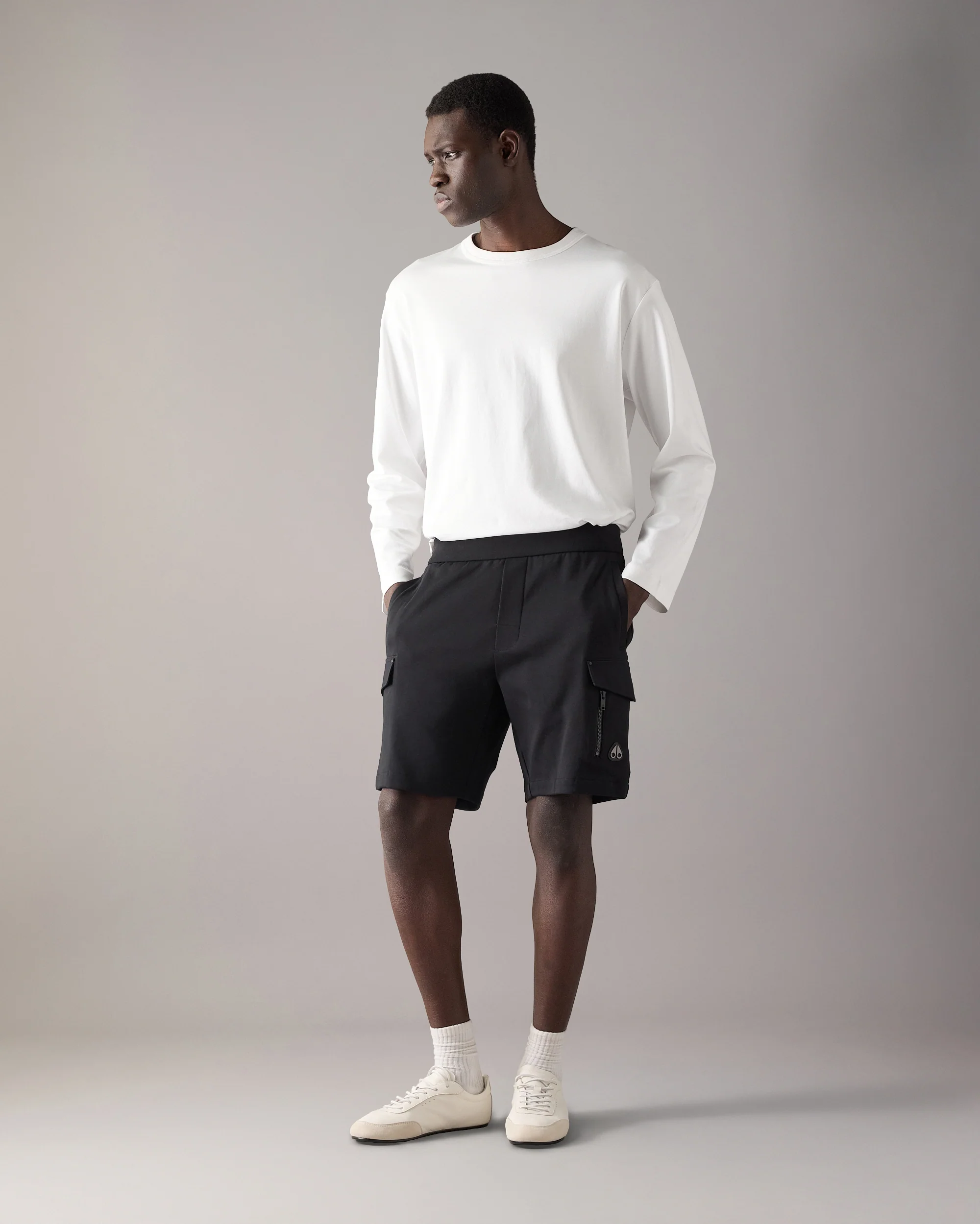 DALON CARGO SHORTS-BLACK