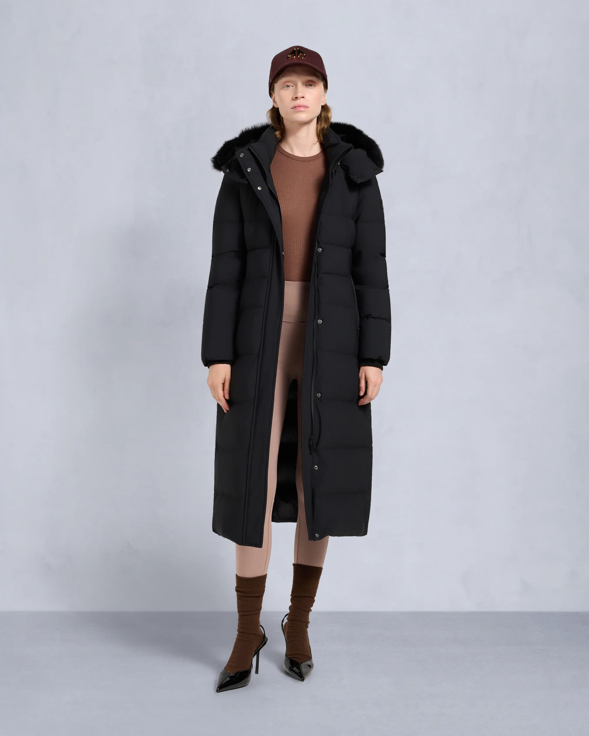NYLUXE JOCADA PARKA-BLACK/BLACK