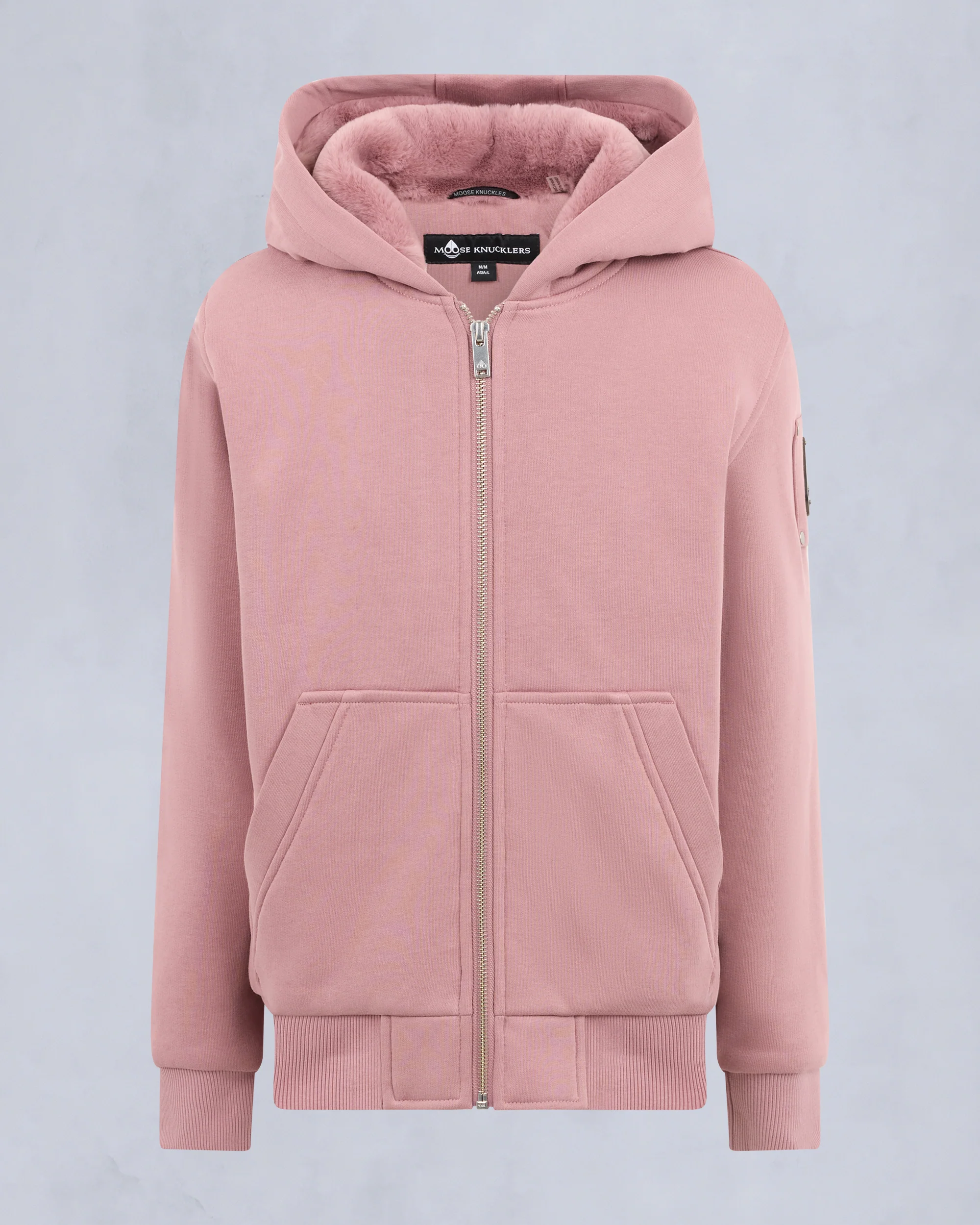 BUNNY CLASSIC HOODIE-MAUVE