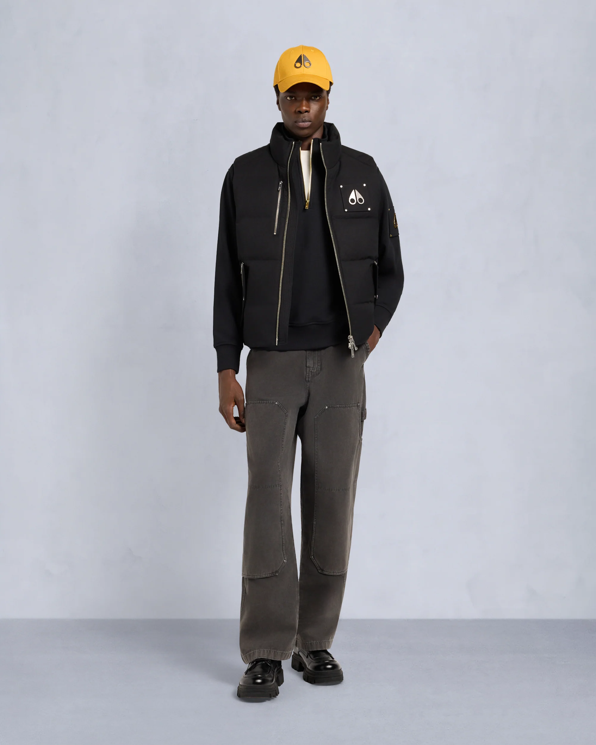 WESTMOUNT ORIGINAL TWO-TONE VEST-BLACKW/BLACK