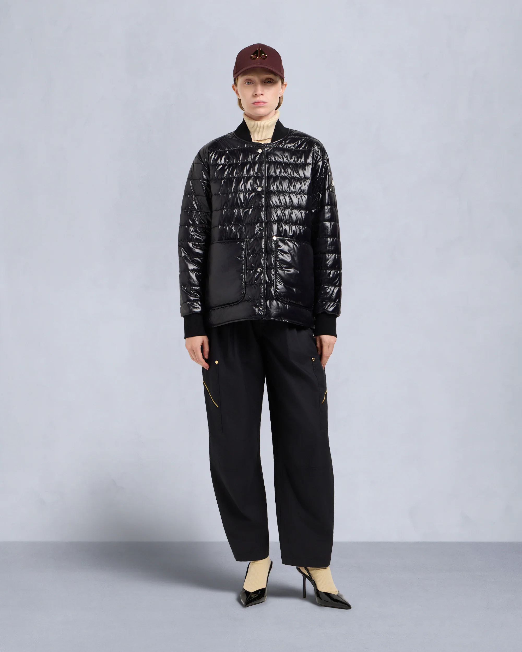 EDEN LINER JACKET-BLACK