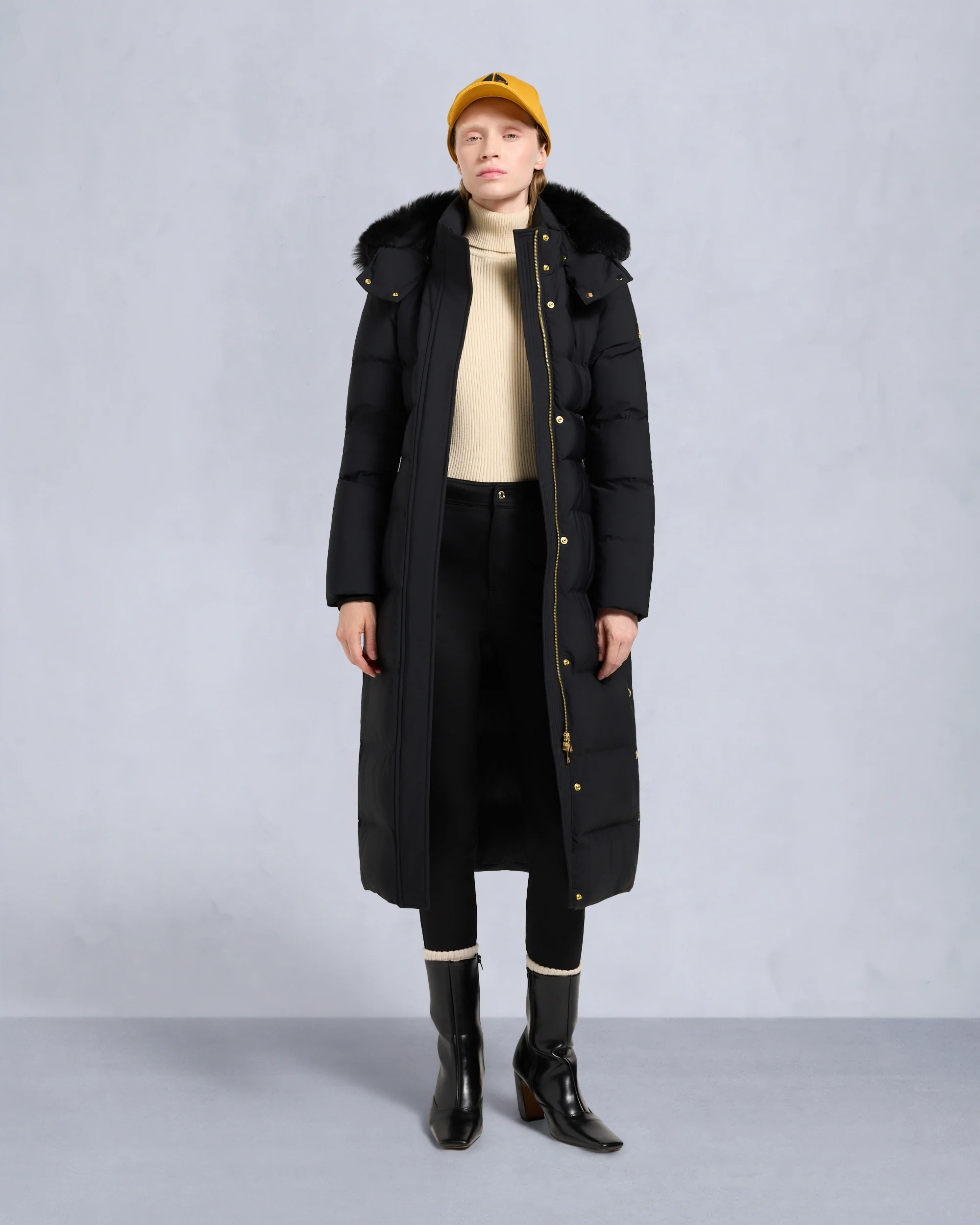 GOLD SERIES NYLUXE JOCADA PARKA -BLACK/BLACK
