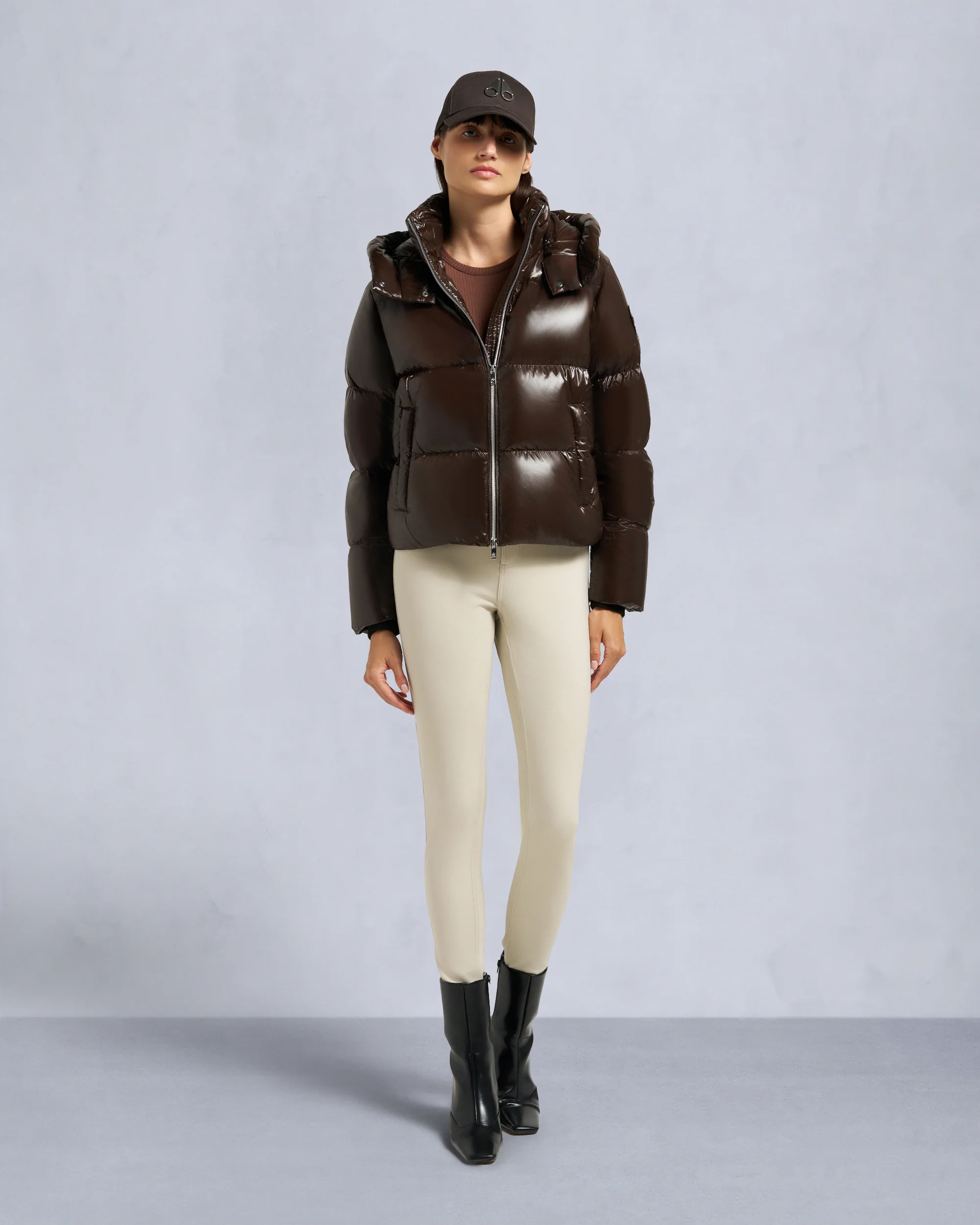 MOONSTONE PUFFER JACKET-BLACK