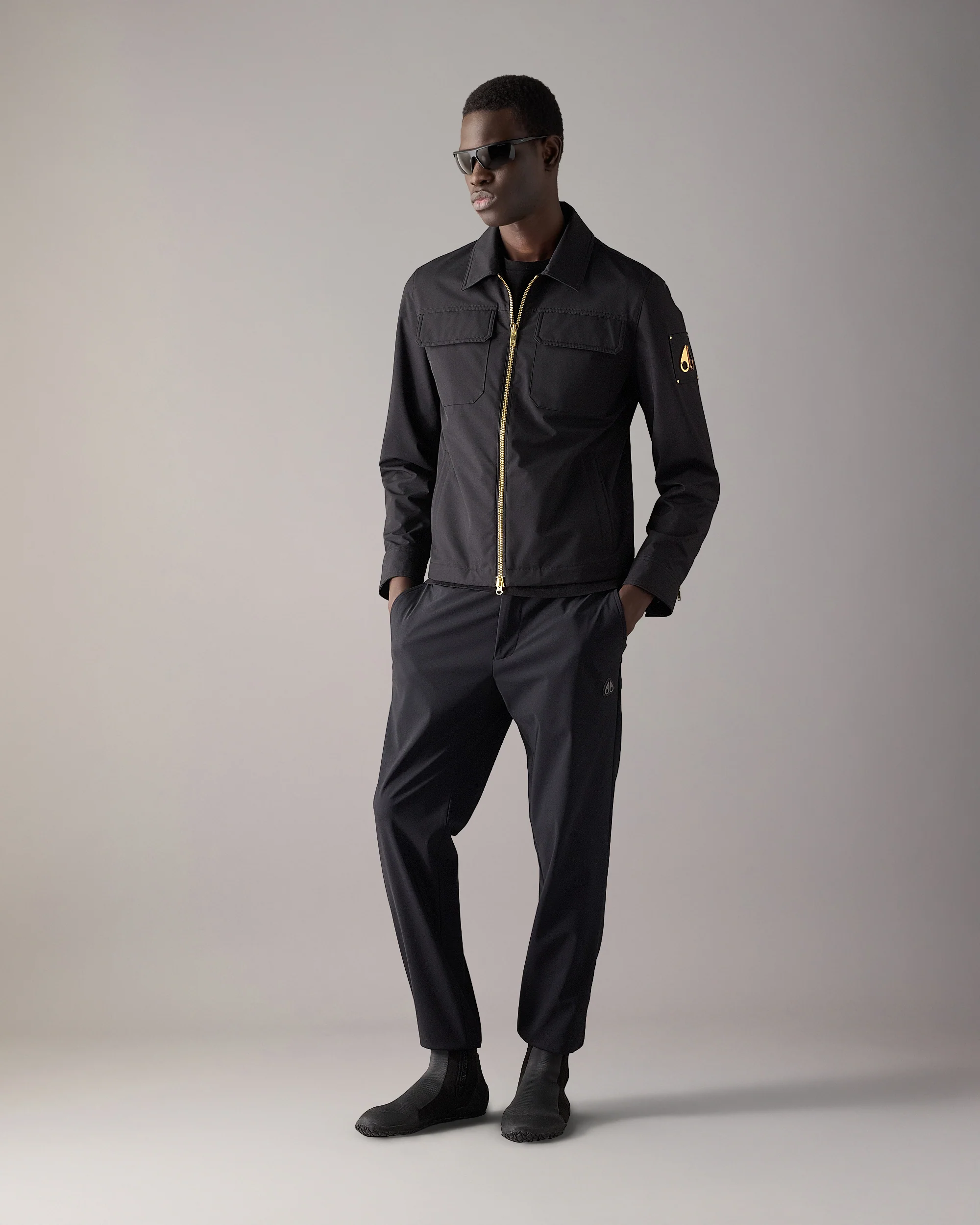 GOLD SERIES JACQUES JACKET-BLACK