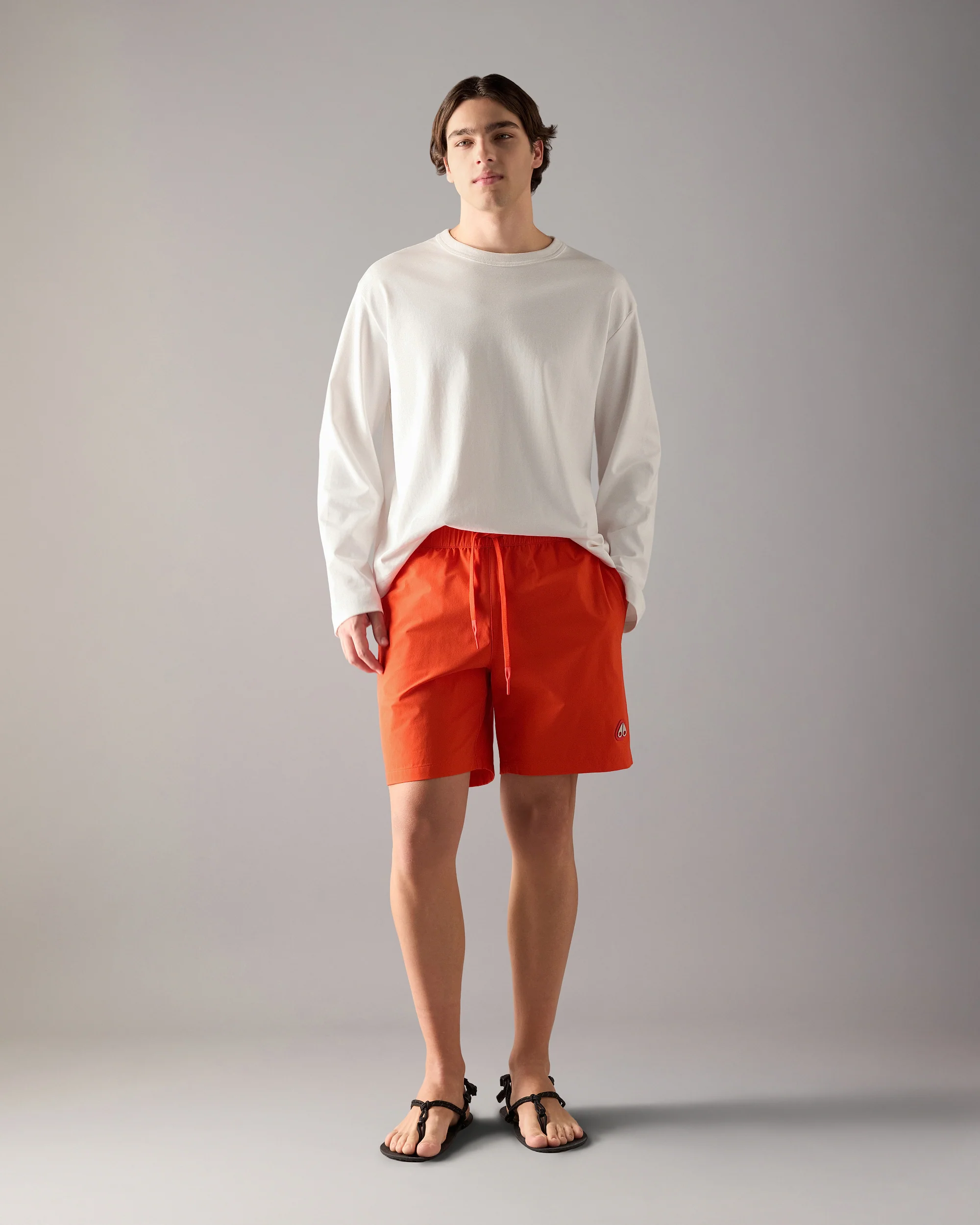 LOGO SWIM SHORTS-SPRITZ