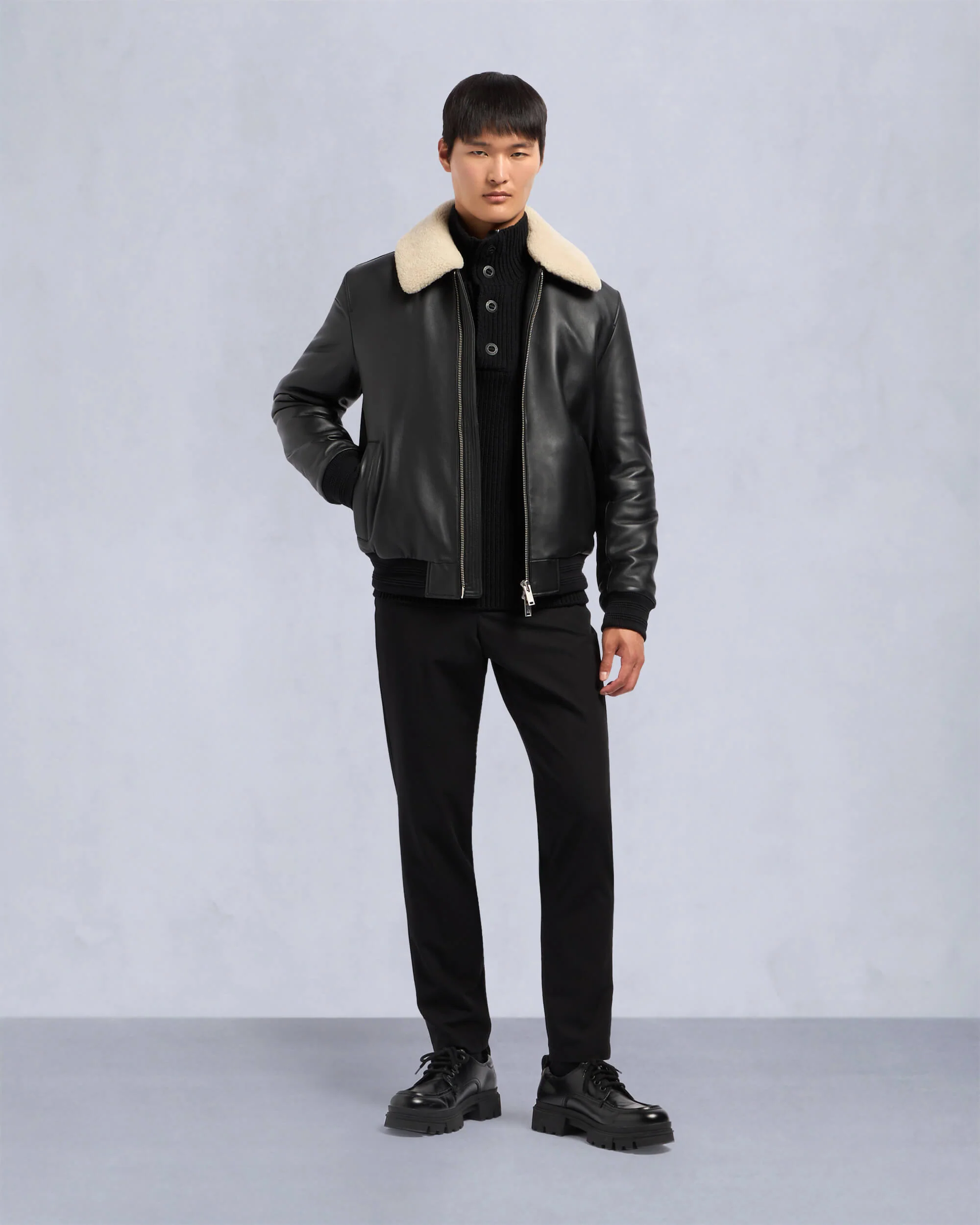 TOBA BOMBER JACKET-ESPRESSO