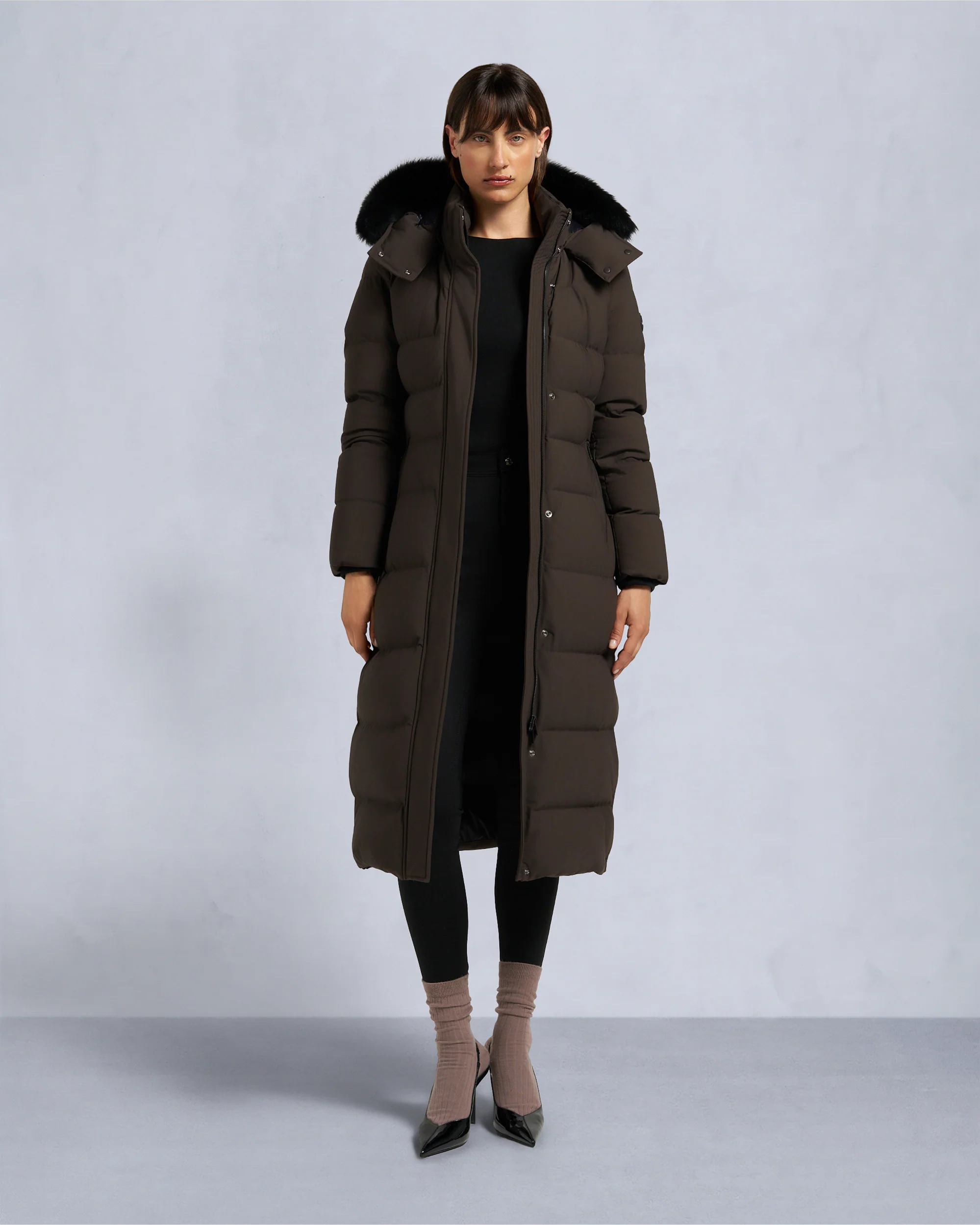 NYLUXE JOCADA PARKA-BLACK/BLACK