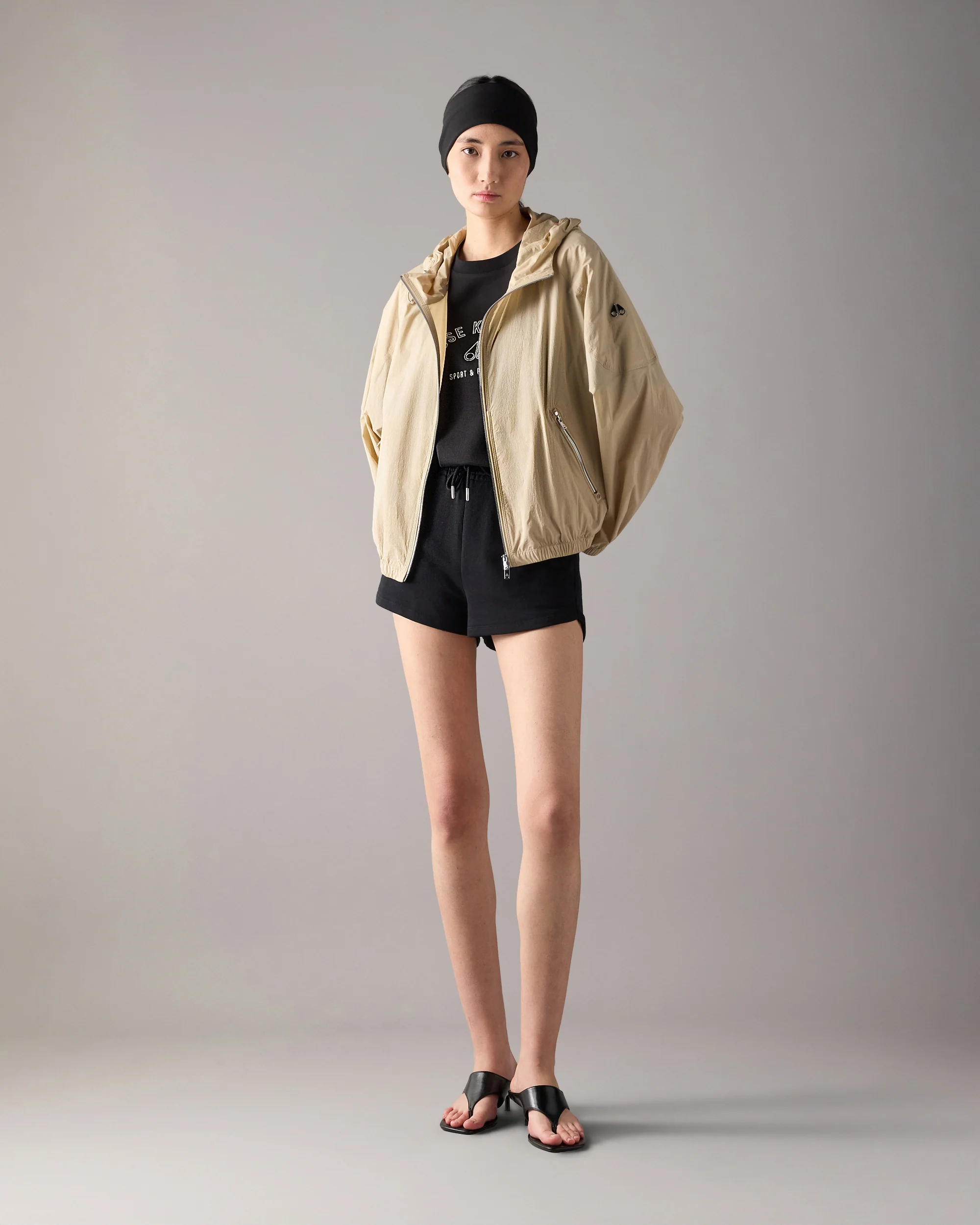 SKYLINE EASY JACKET-BLACK