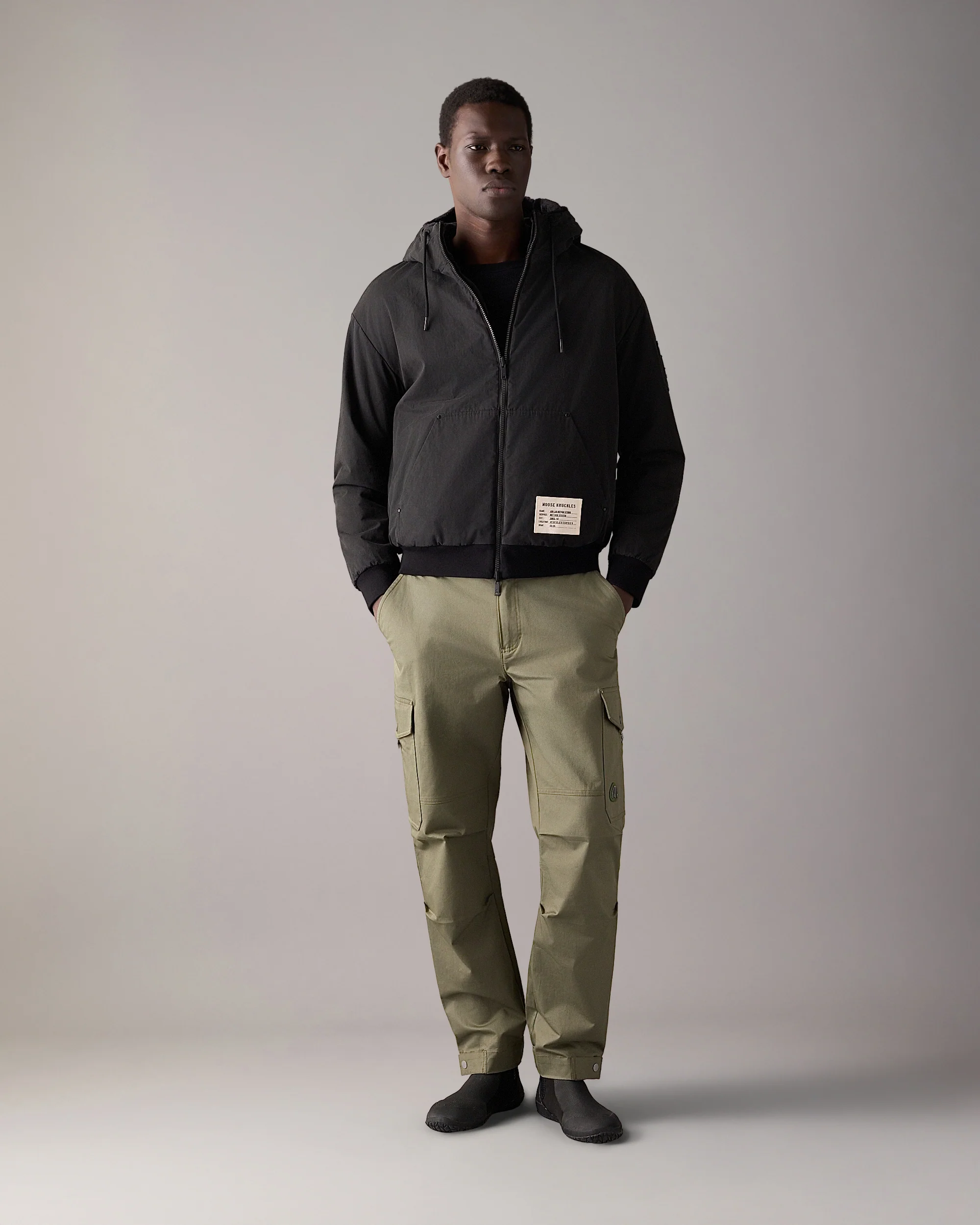 ROLAND BUNNY REVERSIBLE HOODIE-NAVY