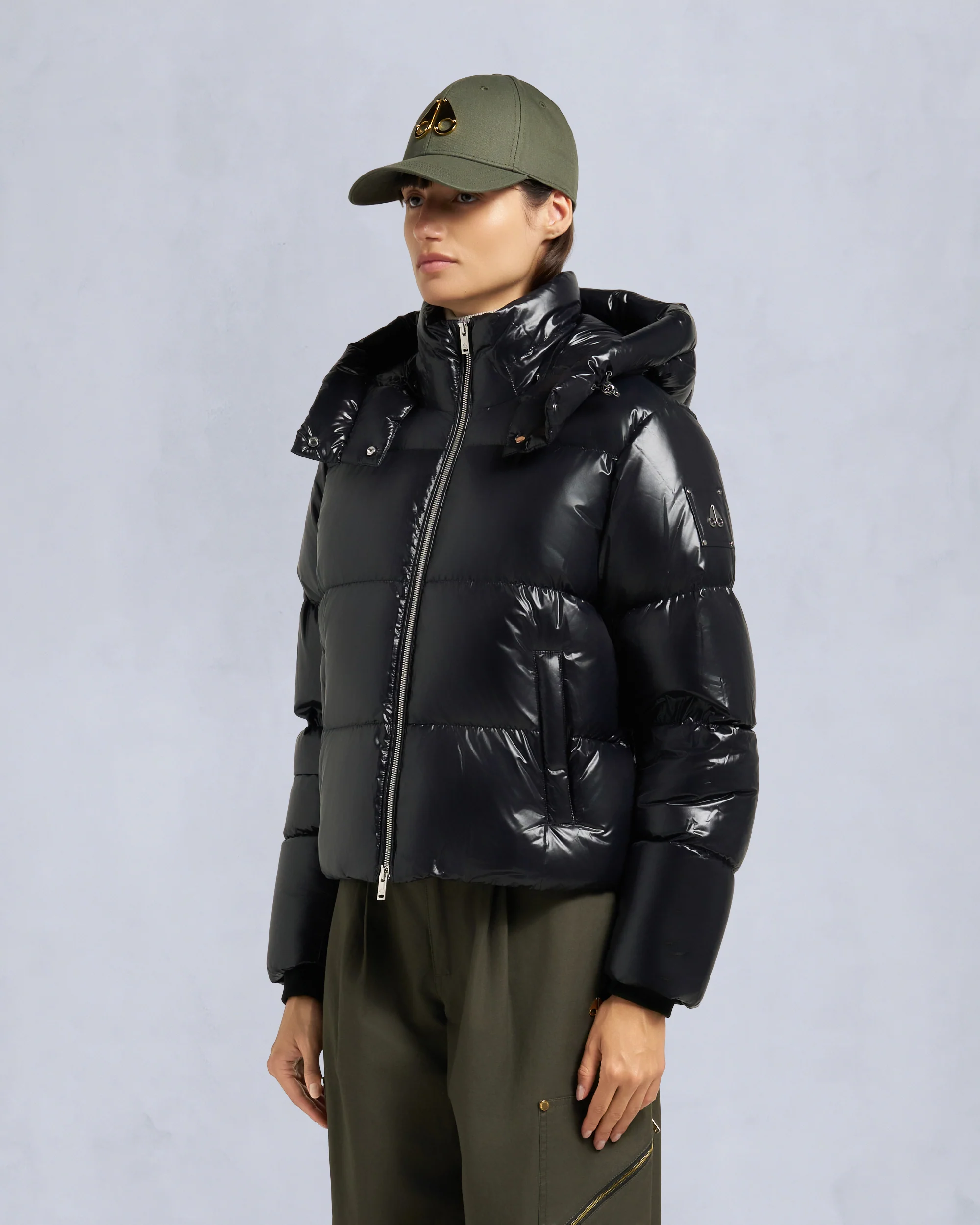 MOONSTONE PUFFER JACKET-BLACK