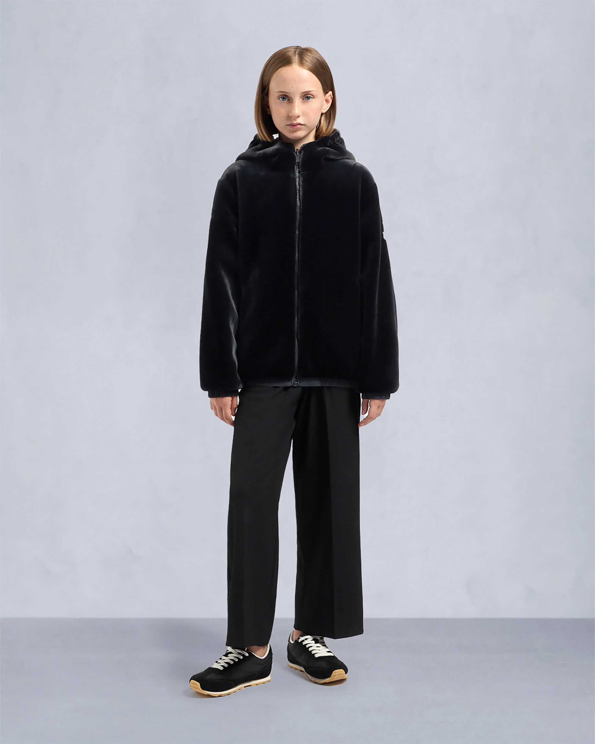 KIDS UNISEX GOLD SERIES SIMCOE REVERSIBLE BUNNY-BLACK
