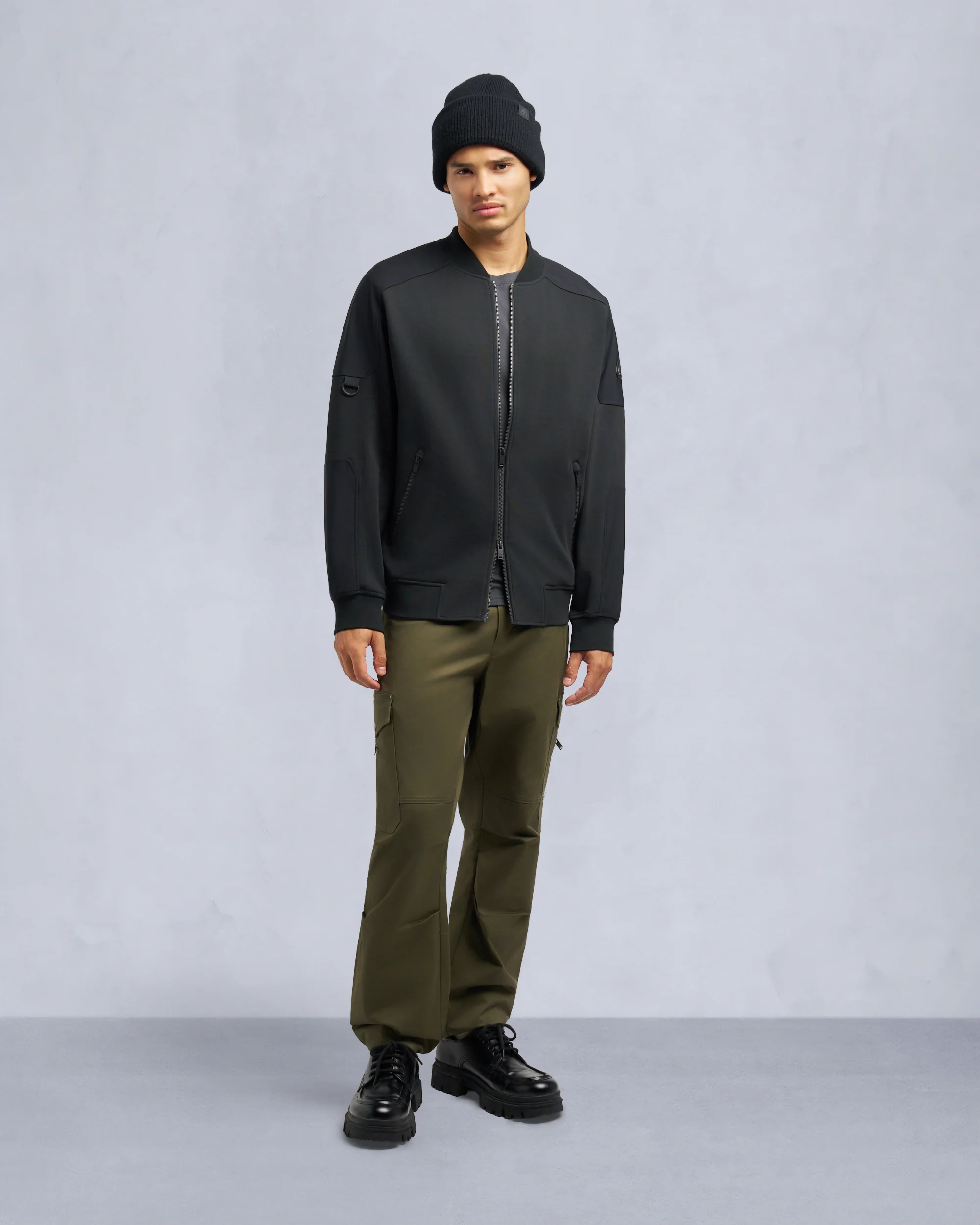 DALON BOMBER-BLACK