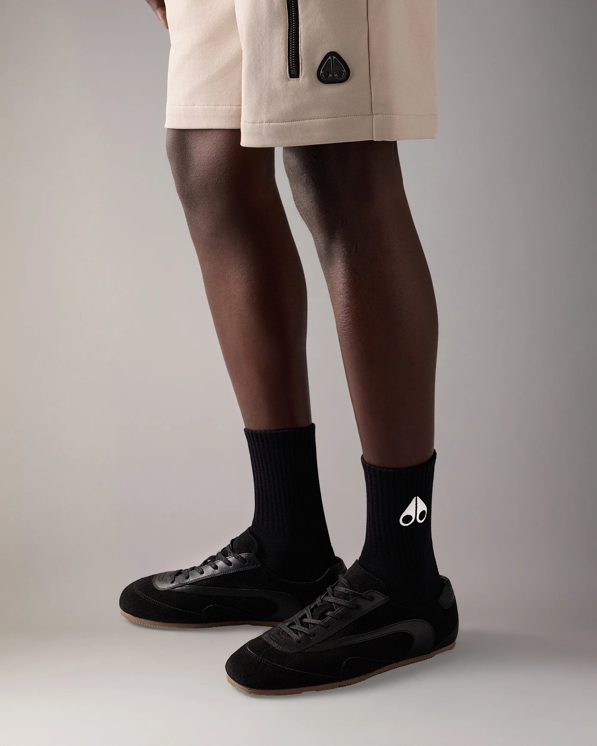 LOGO ICON SOCKS-BLACK/WHITE LOGO