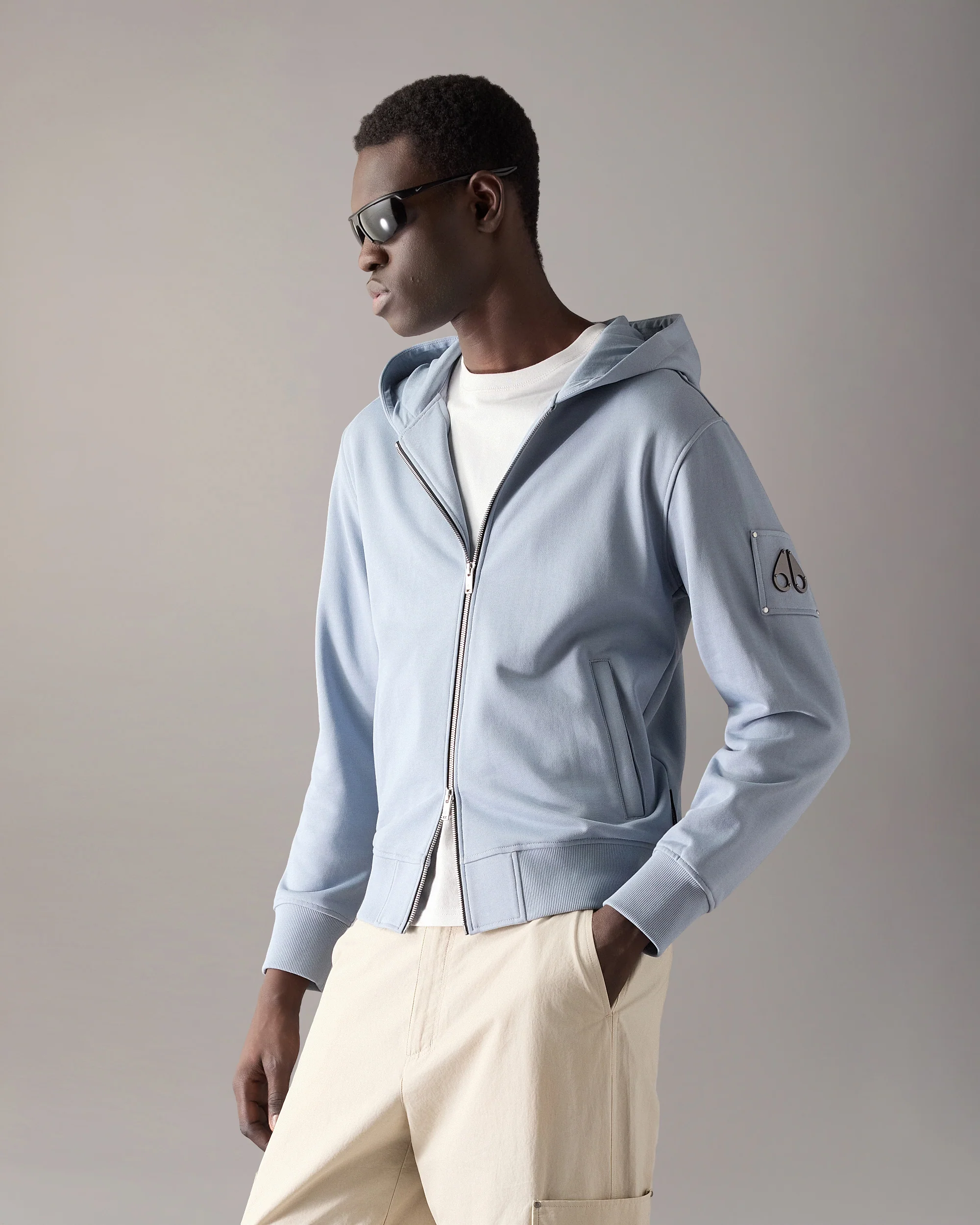 HARTSFIELD ZIP-UP HOODIE-JET STREAM