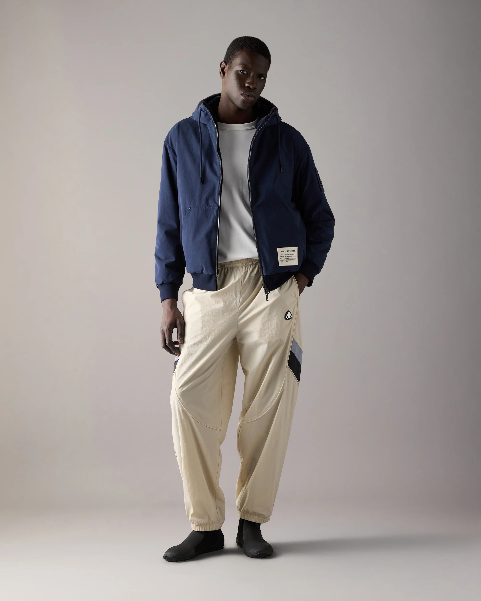 TOPFLIGHT PANTS-BLACK