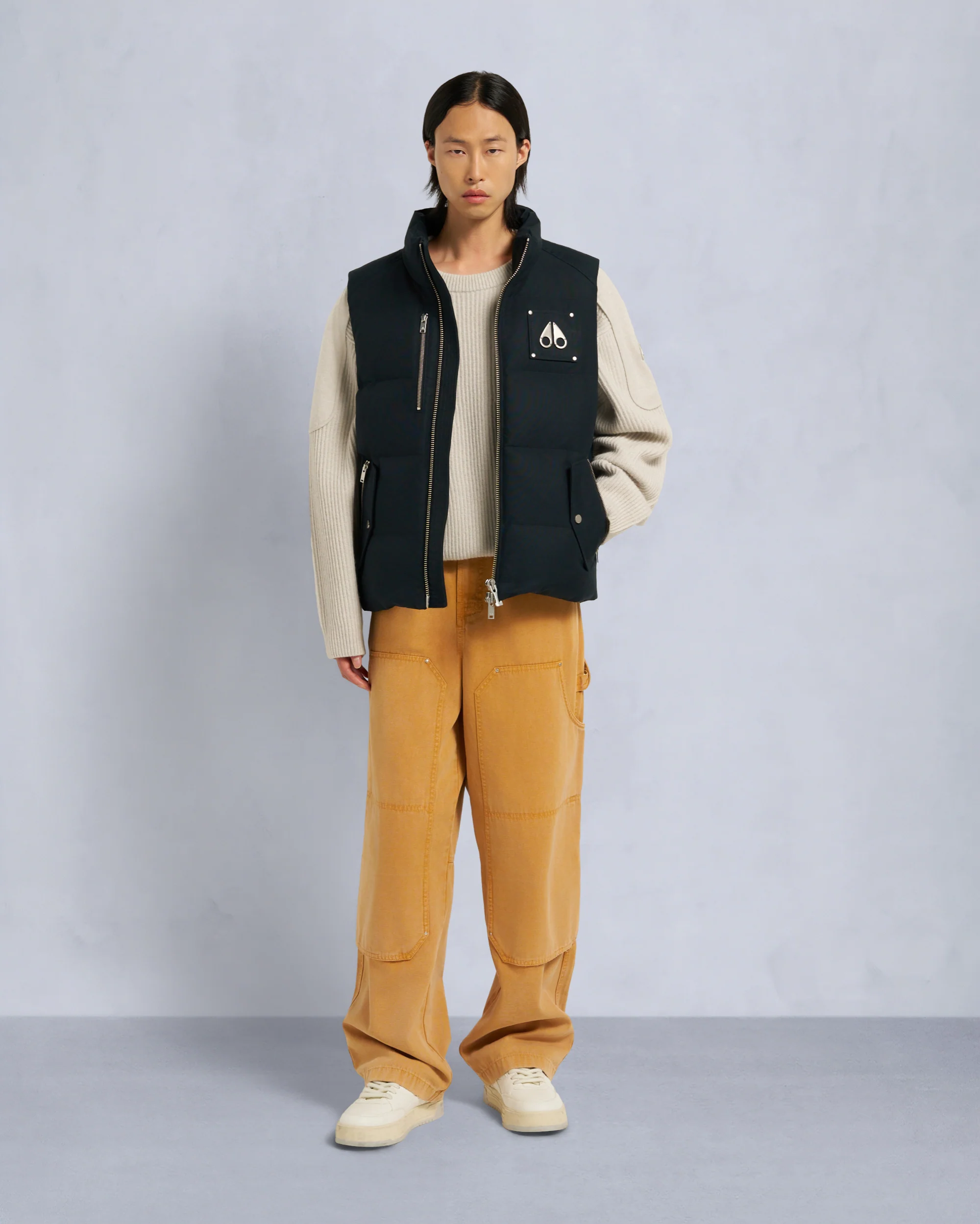 WESTMOUNT ORIGINAL TWO-TONE VEST-BLACKW/BLACK