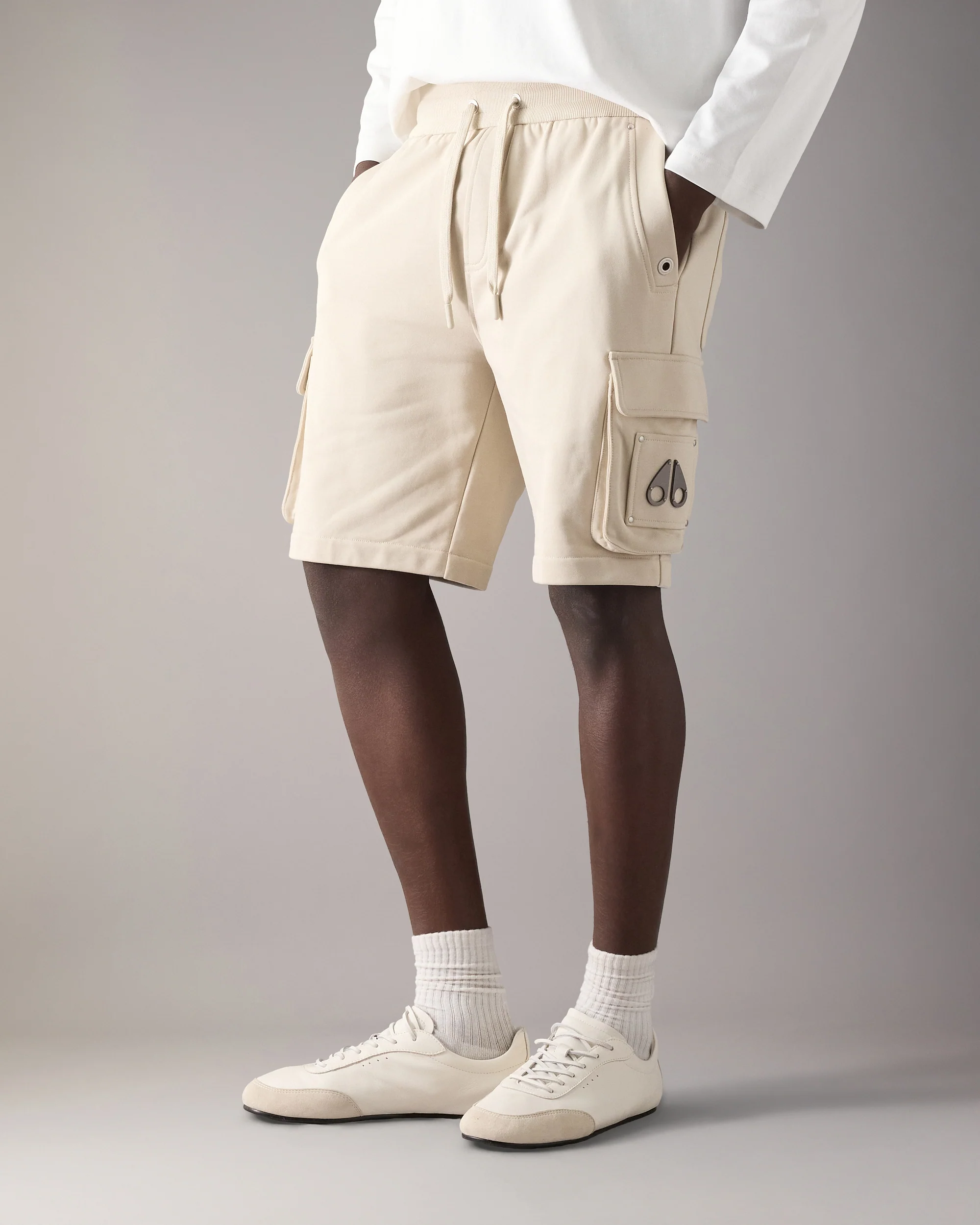 HARTSFIELD CARGO SHORTS-ALABASTER