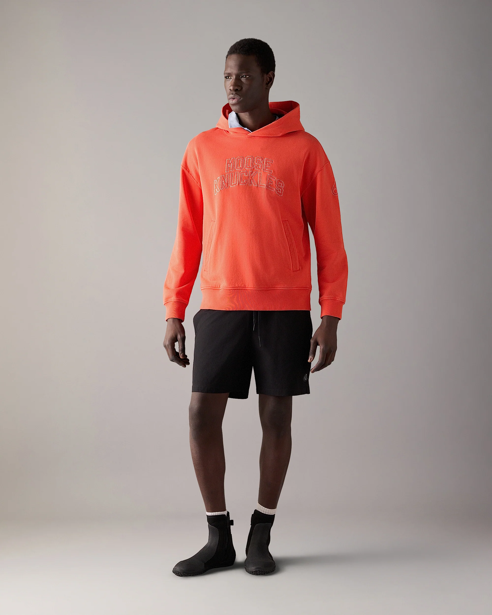 TRUE NORTH HOODIE-BLACK