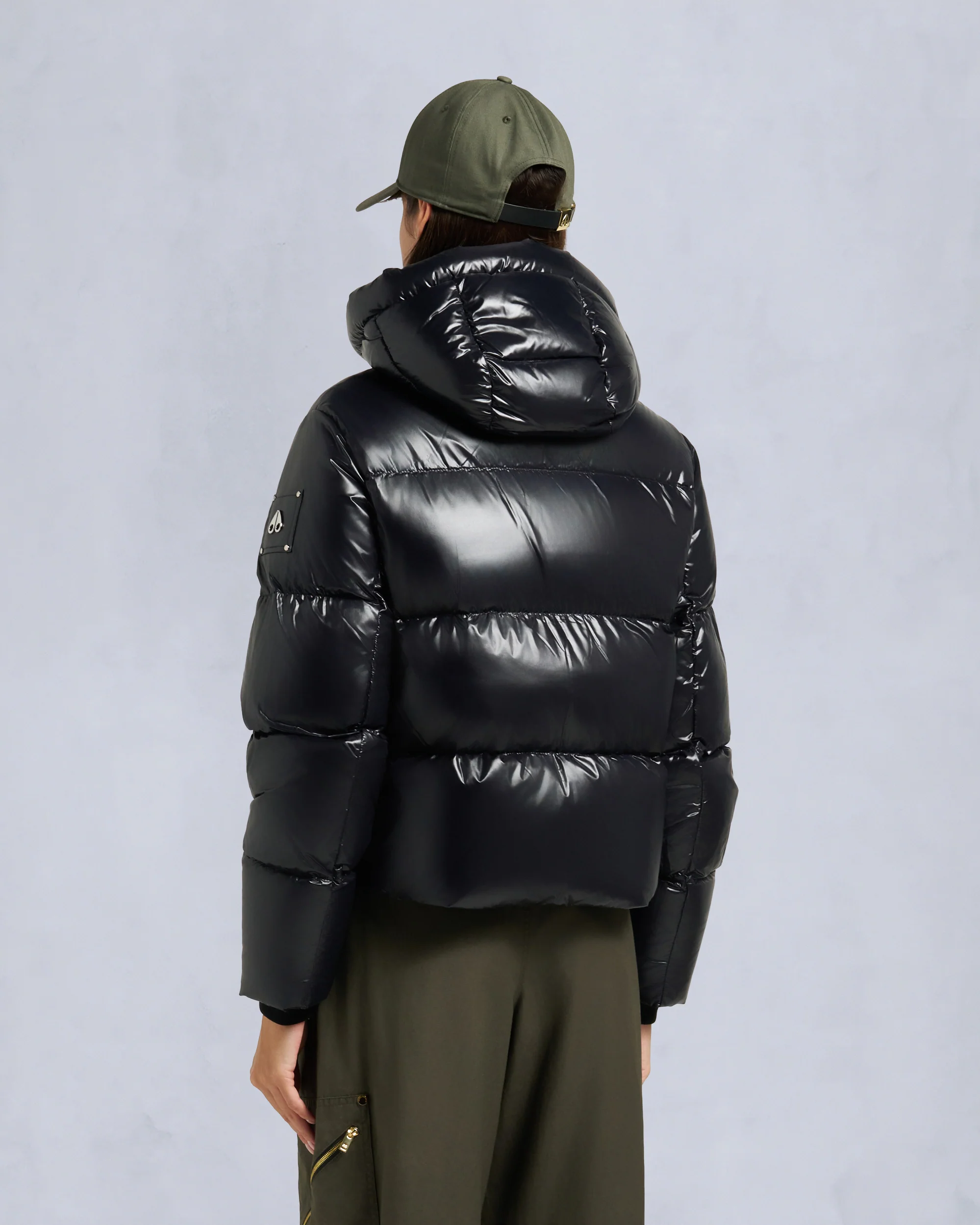 MOONSTONE PUFFER JACKET-BLACK