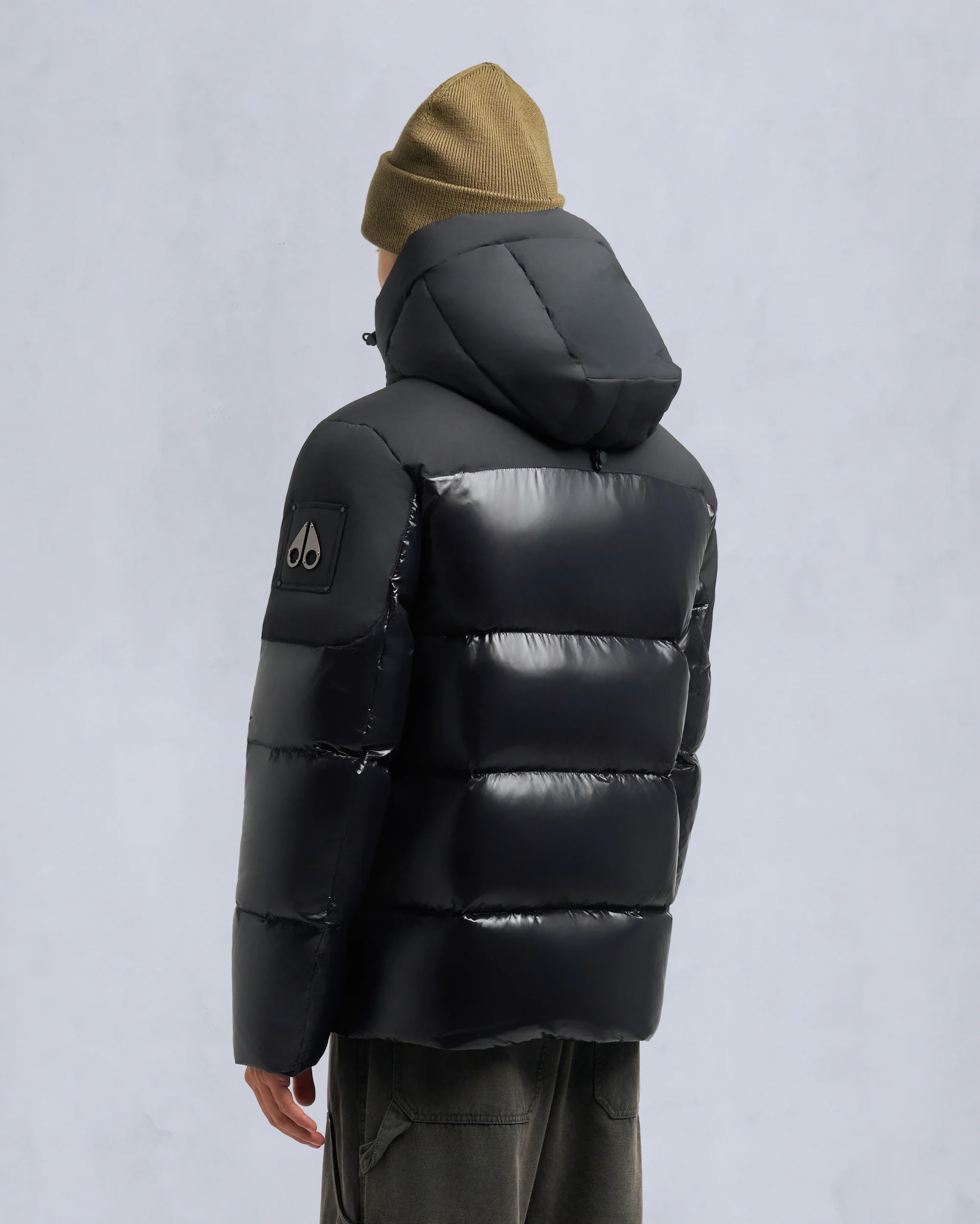 BRIAR 3Q PUFFER-BLACK